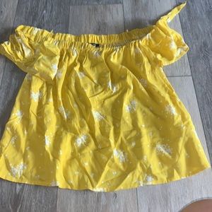 Yellow summer shirt